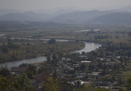 Tha Ton and the surrounding hills