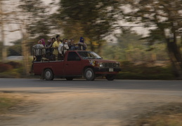 laborers in a truck