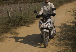 cruising on dirt roads