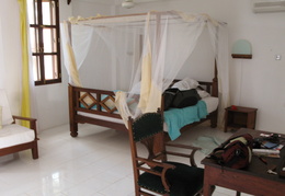 Our room in Zanzibar