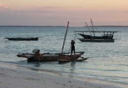 fishing boats, Zanzibar