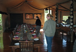 Tubu Tree Camp Brunch