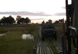 Driving across the Duba Bridge