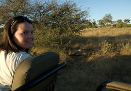 Meghan & the lion