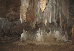 cave formations in the ATM cave