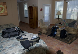 room at the Iguana Reef Inn, Caye Caulker