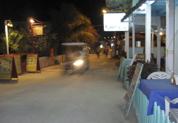 Caye Caulker by night