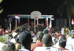 political rally