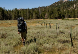 hiking in the valley