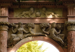 Heidelberg castle archway