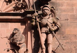 Castle guardian, Heidelberg