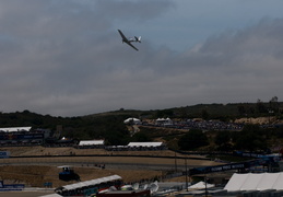 fly-by before the races begin