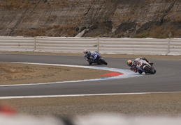 Motorcycle racing at Laguna Seca