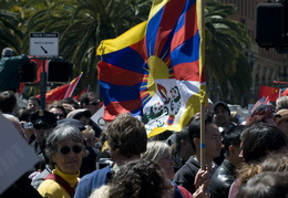 Flag waving