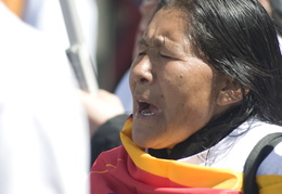 Tibetan supporters