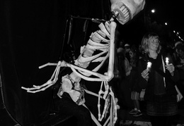 skeleton puppet