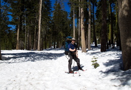 Christian at the trail head