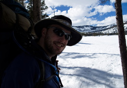 looking across the upper lake