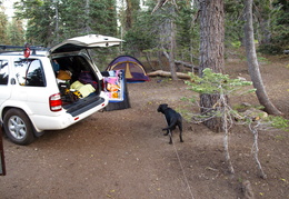 Our campsite