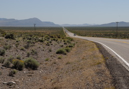 Driving in the High Desert in Eastern Oregon