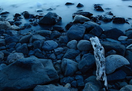 Lago grey at dusk