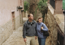 Meg & Dan in Albarracin