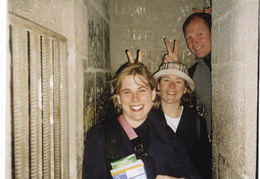 touring the inside of Sagrada Familia