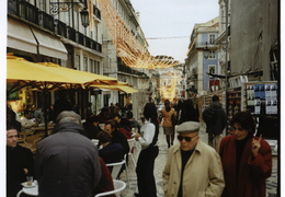 cafe & crowds, Lisbon