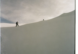ascending the slope