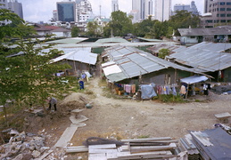 shacks in Bangkok