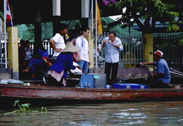 canal scenes, Bangkok