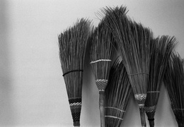 straw brooms