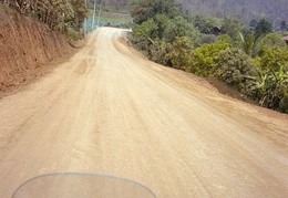 dirt road riding outside of Chiang Mai