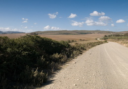 road through the South African countryside