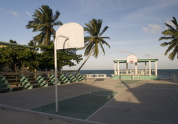 basketball with a view