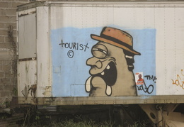 tourist graffiti