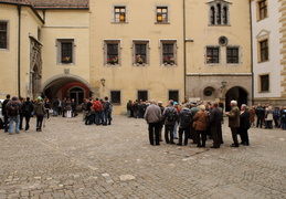 square in Regensburg