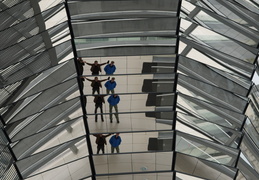 reflections in the Reichstag