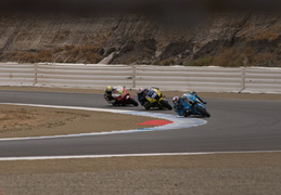Motorcycle racing at Laguna Seca